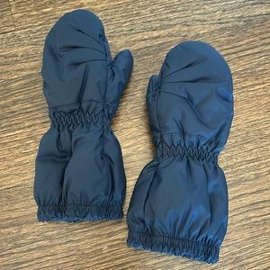 Patagonia Baby Puff Mittens- Navy- 12-24 months